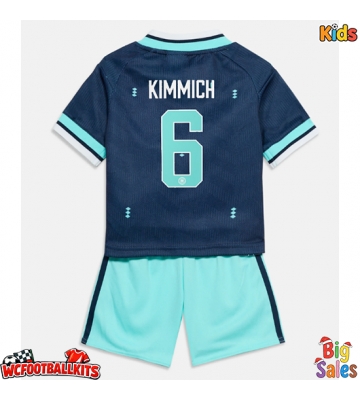 Germany Joshua Kimmich #6 Replica Away Stadium Kit for Kids World Cup 2026 Short Sleeve (+ pants)
